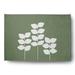 Simply Daisy 5 x 7 Muted Green Simple Stems Spring Chenille Indoor/Outdoor Rug