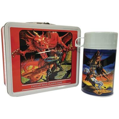 Dungeons & Dragons Players Manual Tin Lunch Box with Thermos - PX Exclusive