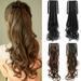 GoFJ Women Fashion Long Fluffy Curly Fake Ponytail Wig Hairpiece False Hair Extension