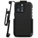 Encased Belt Clip Holster Compatible with Otterbox Fre Case (iPhone 14 Pro) Holster Only - Case Not Included