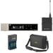 Sennheiser EW-D SK BASE SET Digital Wireless Microphone System with Bodypack No Mic (R1-6: 520 to 576 MHz) Bundle with Auray WSB-1S Carrying Bag and XLR-XLR Cable