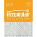 18x20x2 (Actual Size) Accumulair Gold 2-Inch Filter (MERV 8) (6 Pack)