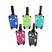 Frcolor 5 Pcs Silicone Luggage Tags Multicolour Fashion Cartoon Suitcase Shape Baggage Tag Handbag Name Pendant for Travel Hanging Supplies (Blue Grey Light Green Deep Green Rosy Style)