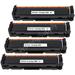 4 Pack New Black Cyan Magenta Yellow Toner Cartridge For Canon 046 Compatible with Canon ImageClass MF731Cdw 735Cdw 733Cdw LBP-654Cfw 654Cdw LBP-653Cdw 654Cx MF732Cdw 734Cdw 735Cx