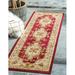 Rugs.com Chateau Collection Rug â€“ 10 Ft Runner Cream Medium Rug Perfect For Hallways Entryways