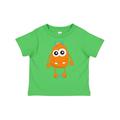 Inktastic Cute Monster Orange Monster Funny Monster Horns Boys or Girls Toddler T-Shirt