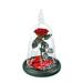1pc Home Ornament Valentines Gift Immortal Rose Glass Bottle with LED Lights