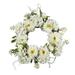 Nearly Natural 20 Peony Hydrangea Wreath