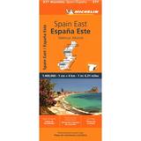 Maps/Regional (Michelin): Michelin Spain: East Valencia Murcia Map 577 (Edition 11) (Sheet map folded)