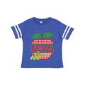 Inktastic Apple School Is Cool Girls Toddler T-Shirt