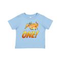 Inktastic First Birthday Orange Dragon Breathing Fire Boys or Girls Baby T-Shirt