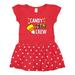 Inktastic Candy Corn Crew for Halloween Girls Toddler Dress