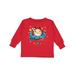 Inktastic UFO Space Bear Boys or Girls Long Sleeve Toddler T-Shirt