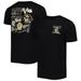 Men's Black Vanderbilt Commodores Vintage College Vault Through the Years Two-Hit T-Shirt