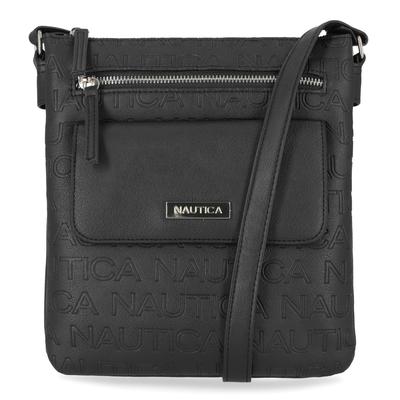 Nautica Women's Delray Key Largo Crossbody Bag Bla...