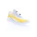 Wide Width Women's Travelbound Walking Shoe Sneaker by Propet in White Lemon (Size 8 1/2 W)