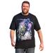 Men's Big & Tall Marvel® Comic Graphic Tee by Marvel in Black Panther Wakanda Forever (Size XL)