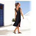 Jerseykleid LASCANA Gr. 40, N-Gr, schwarz Damen Kleider Strandkleider Bestseller