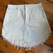 Free People Skirts | Free People Denim Skirt (White) | Color: White | Size: 28