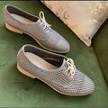 Nine West Shoes | Nine West Prester Perforated Grey Sneakers | Color: Gray | Size: 10