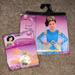 Disney Costumes | Disney Girls Princess Jasmine Costume Wristlet Cuffs & Wrap | Color: Blue/Gold | Size: Osg