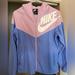 Nike Jackets & Coats | Mauve/Sky Blue Lightweight X-Large Nike Jacket. Nice, Cute And In Style Jacket. | Color: Blue | Size: Xlg