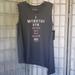 Jessica Simpson Tops | Jessica Simpson Nwt Gym Grafic Long Tank Top L The Warm Up | Color: Gray | Size: L