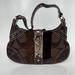Coach Bags | Coach Saddle Bag - Patchwork Patent, Suede, Snake Print, Canvas, And Leather | Color: Brown/Tan | Size: 8.5” X 5.5” X 1”