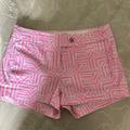 J. Crew Shorts | J Crew Size 0 Shorts | Color: Pink/White | Size: 0