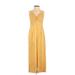 Crystal Sky Jumpsuit: Yellow Jumpsuits - Women's Size 3