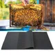 Moule à cire d'abeille en silicone inoffensif fournitures d'apiculture feuille de base d'équation