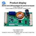 Rétro-éclairage LED LCD TV 22-60 pouces panneau Booster à courant Constant sortie 55-255V Module