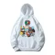 Sweats à capuche College dessin animé pour enfants sweat-shirt rose motif Boca et Gacha monde de