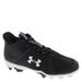 Under Armour Leadoff Mid RM - Mens 10 Black Baseball Medium