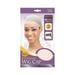 M&M Headgear Qfitt Stocking Wig Cap Natural 2/PK Pack of 12