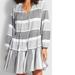 Anthropologie Dresses | Anthropologie Seafolly Myra Jacquard Cover-Up Tunic Dress | Color: Black/White | Size: S/M