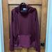 Athleta Tops | Athleta Plush Lined Hoodie Size L | Color: Purple | Size: L