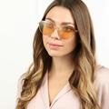 Gucci Accessories | New Gucci Women's Gold Frame Sunglasses Gg0803s 004 Gucci Eyewear | Color: Gold/Yellow | Size: Os