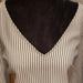 Nine West Tops | Nine West Striped Blouse Nwt | Color: Gray/White | Size: Xl