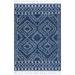 nuLOOM Vasiliki Moroccan Shag Tasseled Area Rug 10 x 14 Blue