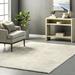 nuLOOM Loni Solid Machine Washable Shag Area Rug 6 x 9 Cream