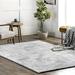 nuLOOM Loni Solid Machine Washable Shag Accent Rug 3 x 5 Light Gray