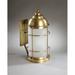 Northeast Lantern Nautical 17 Inch Tall Outdoor Wall Light - 3531-DAB-MED-CLR