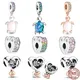 Love You Best Friend Coussins and Murano Glass Sea Turtle Dangle Charm Bead Fit Original Pandora