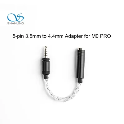 SHANLING – câble adaptateur 5 broches 3.5mm à 4.4mm pour M0 PRO