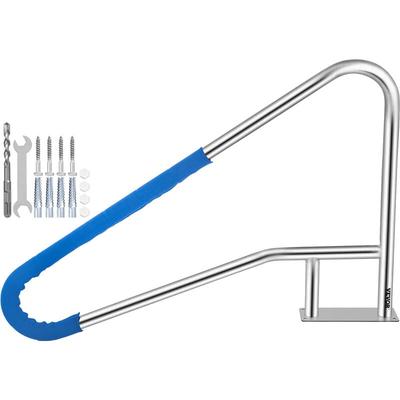 Vevor - Schwimmbad Pool Haltegriff Edelstahl 137x91,4 cm Schwimmbad-Handlauf ø 4,8 cm Griffbogen Image