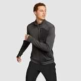 Eddie Bauer Men's Reso Tech Full-Zip Sweater Mock Neck - Charcoal - Size XXXL