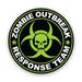 Green Zombie undead corporeal revenant zombies hunter Sticker Decal - Self Adhesive Vinyl - Weatherproof - Made in USA - undead corporeal revenant zombies hunter hunting