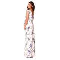 Dress Women s Dress Women Floral Maternity Short-Sleeved Long Pregnant Maternity dress Cotton Anorak Belted with