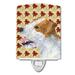 Caroline s Treasures SS4352CNL Jack Russell Terrier Fall Leaves Portrait Ceramic Night Light 6x4x3 multicolor